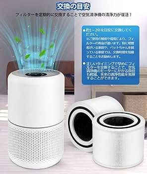 Amazon.co.jp: 空気清浄機 フィルター Core P350 Core 300 Core